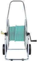 vidaXL Schlauchwagen f&uuml;r 80 m 3/4" Schlauch Stahl