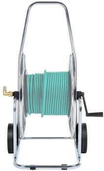 vidaXL Schlauchwagen f&uuml;r 80 m 3/4\" Schlauch Stahl