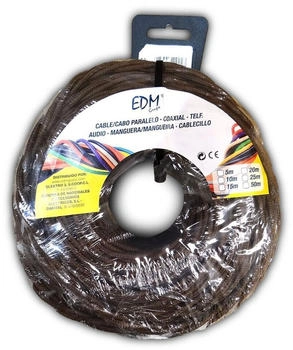 EDM Parallelschnittstellenkabel 25m braun (11993)