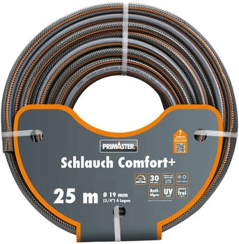 PRIMASTER Gartenschlauch Comfort+ 25 m &Oslash; 19 mm (3/4)