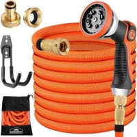 Gardebruk 109316, Gardebruk Gartenschlauch Schwarz 7,5m flexibel