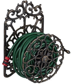 Relaxdays Rotating antique black-gold wall bracket