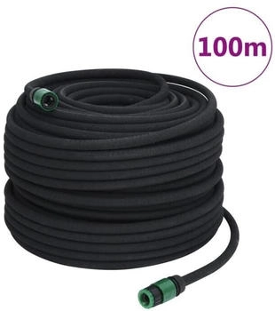 vidaXL Garden hose 0.6 inch 100 m rubber