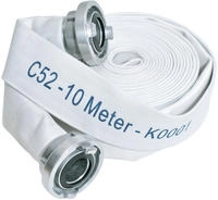 GEKA Karasto Bauflachschlauch mit C-Kupplung 52mm 15m