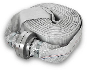 Eberth Feuerwehr-Flachschlauch mit Storz 52-C Kupplung 2" 20 m
