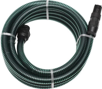 Floraworld Schlauchgarnitur mit PVC-Armatur 1" 4 m grün
