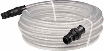 vidaXL Saugschlauch mit PVC-Anschlüssen 1" 10 m PVC Transparent (151075)