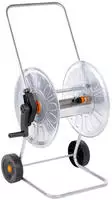 vidaXL Schlauchwagen f&uuml;r 80 m 1/2" oder 50 m 3/4" Schlauch Stahl