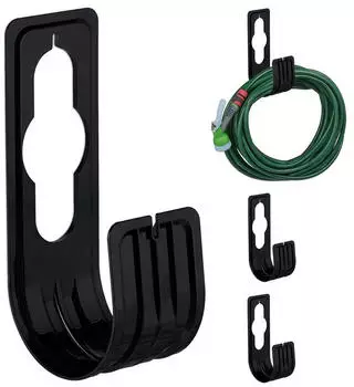 Relaxdays Garden hose holder 4 pieces