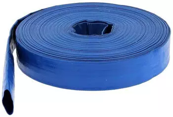Huggy Tuyaux Flachschlauch Ø32mm (1 1/4'') Blau 100m