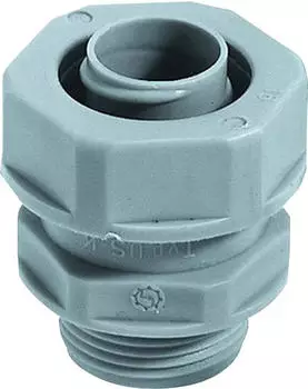 Lapp Kabel SILVYN USK Schlauchverschraubung PG21 Silber-Grau (RAL 7001), 25 Stk. (52005860)