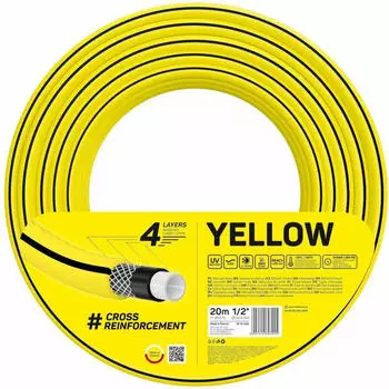 Cellfast YELLOW Gartenschlauch 4-lagig 1" 20m (10-530)