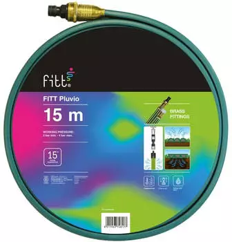 Fitt Pluvio Flachschlauch perforiert 15m, semiprofessionell (PLUVIO 15M)