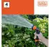 Black & Decker Gartenspritze mit Kupplungen 7 Wasserstufen Metall Schwarz/Orange