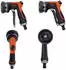 Black & Decker Gartenbrause zur Bewässerung 10 Ständer Universal Schwarz/Orange