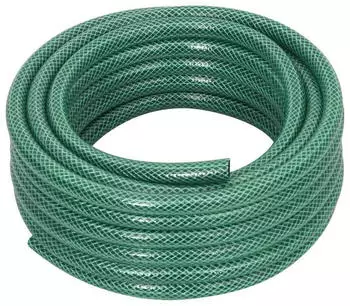 vidaXL Gartenschlauch mit Kupplung-Set Gr&uuml;n 0,5" 20m PVC