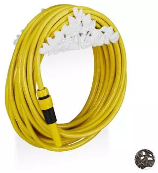 Relaxdays Retro-style hose holder for 20 m