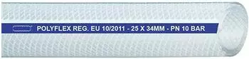 Teguma POLYFLEX Druckluftschlauch ID 6mm AD 12mm 50m transparent (4200006012-50)