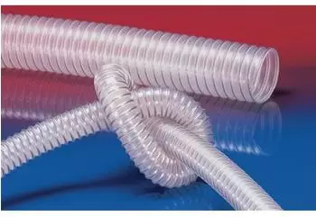 NORRES AIRDUC&reg; PUR 350 FOOD-AS Absaug- und F&ouml;rderschlauch ID 80mm AD 87mm L 10m (35000800007-10)