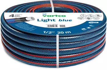 Vartco Light Blue 4-lagiger Gartenschlauch 1/2" 20 m
