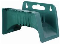 Wandschlauchhalter f&uuml;r 25m Schlauch 13 mm (1/2") aus Kunststoff - Gr&uuml;n