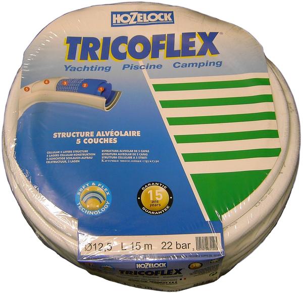 Hozelock Tricoflex Yachting PVC Schlauch Rolle 1/2´´ - 15 m