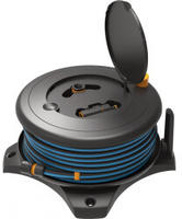 FISKARS Waterwheel Solid M Schlauchtrommel-Set mit 20 m Schlauch (1057238) Marke: