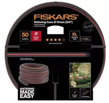 Fiskars Wasserschlauch 19 mm (3/4") 50 m Q4 (1027111)
