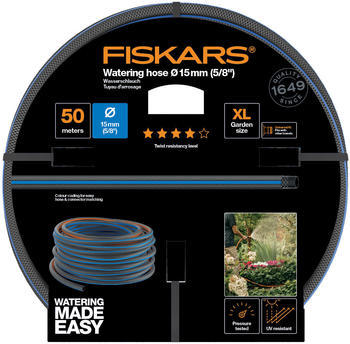 Fiskars Wasserschlauch 15 mm (5/8") 50 m Q4 (1027099)