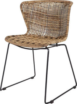 Woood Wings 2er 55x54x77,5cm braun