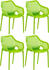 grün: CLP 4er Set Stühle Air XL