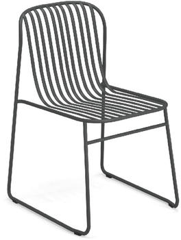 E-MU RIVIERA Stuhl 4er Set 78x50x56,5cm antikeisen