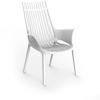 Vondom IBIZA Lounge Stuhl 72x67x91cm weiß