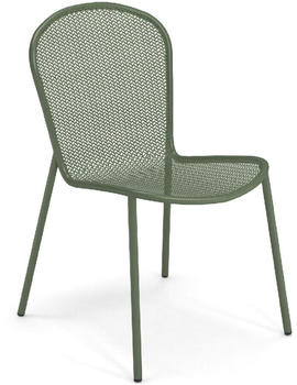 E-MU RONDA XS Stuhl 4er Set 83x51,5x62cm militärgrün