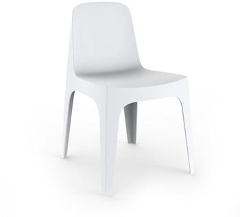 Vondom SOLID Stuhl mit Armlehnen 65x60x80cm ecru