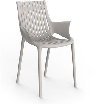 Vondom IBIZA Stuhl mit Armlehnen 60x51x81cm schwarz