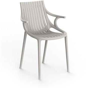 Vondom IBIZA Stuhl mit Armlehnen 57x51x81cm schwarz