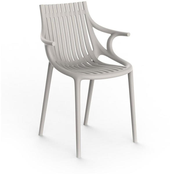 Vondom IBIZA Stuhl mit Armlehnen 57x51x81cm schwarz