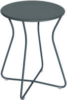 Fermob COCOTTE Hocker aus Stahl 45x34x45 cm - Gewittergrau