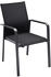 Solpuri Breeze Stapelsessel Aluminium/Textilene Dunkelgrau (BRE-100-305-062)