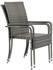 Juskys Yoro Gartenstuhl Set mit Armlehnen Rattan