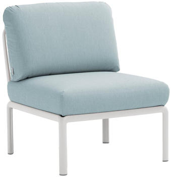 Nardi Komodo Elemento Centrale Sessel ohne Armlehnen 79x88x78cm bianco/ghiacciosunbrella