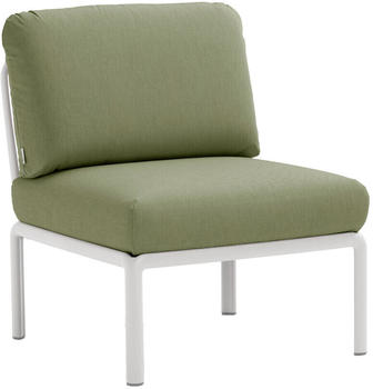 Nardi Komodo Elemento Centrale Sessel ohne Armlehnen 79x88x78cm bianco/giunglasunbrella