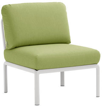Nardi Komodo Elemento Centrale Sessel ohne Armlehnen 79x88x78cm bianco/avocadosunbrella