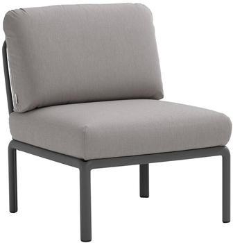 Nardi Komodo Elemento Centrale Sessel ohne Armlehnen 79x88x78cm antracite/grigiokomodo