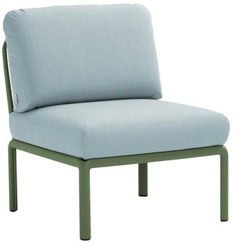 Nardi Komodo Elemento Centrale Sessel ohne Armlehnen 79x88x78cm agave/ghiacciosunbrella