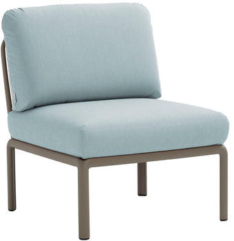 Nardi Komodo Elemento Centrale Sessel ohne Armlehnen 79x88x78cm tortora/ghiacciosunbrella