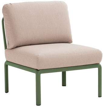 Nardi Komodo Elemento Centrale Sessel ohne Armlehnen 79x88x78cm agave/canvassunbrella