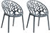anthrazit: CLP Hope Stapelbarer Gartenstuhl 2er-Set