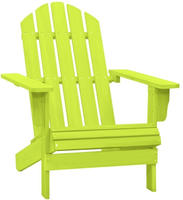 vidaXL Adirondack-Gartenstuhl Massivholz Tanne Gr&uuml;n